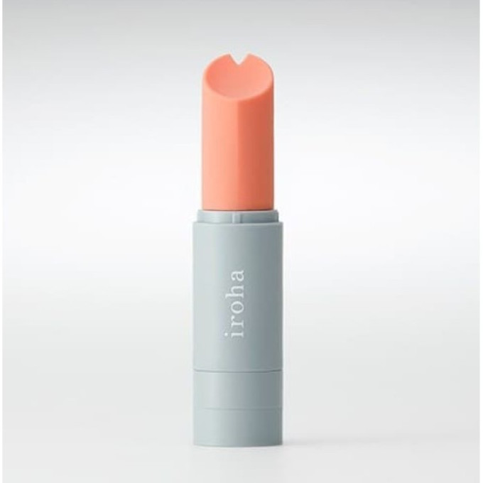 Вибратор в форме оранжевой помады IROHA Stick HMS-01