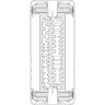Мастурбатор TENGA DOUBLE HOLE US TOC-004US